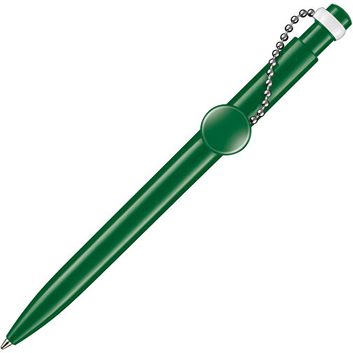 Kugelschreiber PIN PEN , Ritter-Pen, minz-grün, ABS-Kunststoff, 14,50cm (Länge), Bild 2