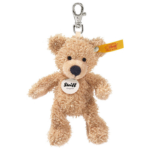 Porte-clés Steiff ours en peluche Fynn, beige, 12 cm, Image 1