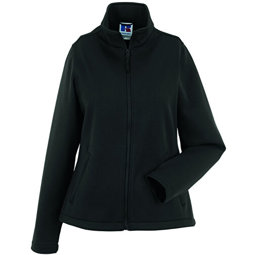 Smart Soft Shell  Jacke Für Damen , Russell, schwarz, 100 % Polyester, L, , Bild 1