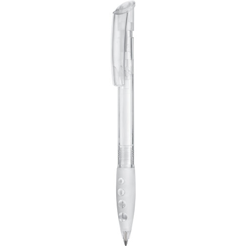 Kugelschreiber BUBBLE TRANSPARENT , Ritter-Pen, klar-transparent, ABS-Kunststoff, 14,40cm (Länge), Bild 1