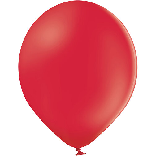 Standardluftballon In Kleinstmengen , rot, Naturkautschuk, , Bild 1