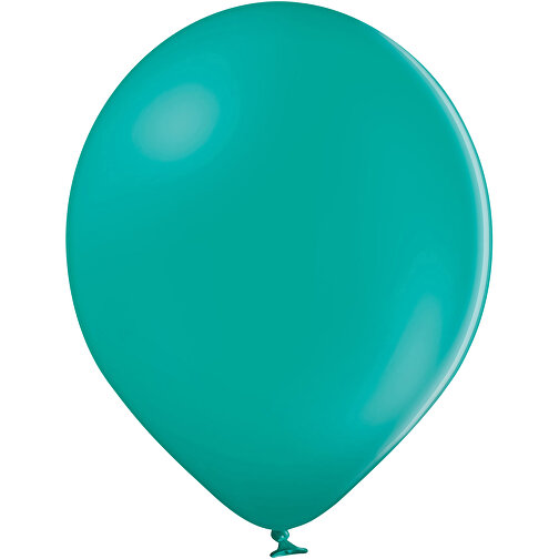 Standardluftballon In Kleinstmengen , türkisblau, Naturkautschuk, , Bild 1