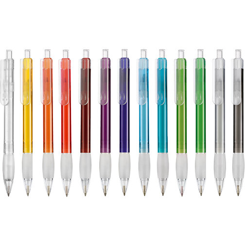 Kugelschreiber DIVA TRANSPARENT , Ritter-Pen, limonen-grün, ABS-Kunststoff, 13,60cm (Länge), Bild 4