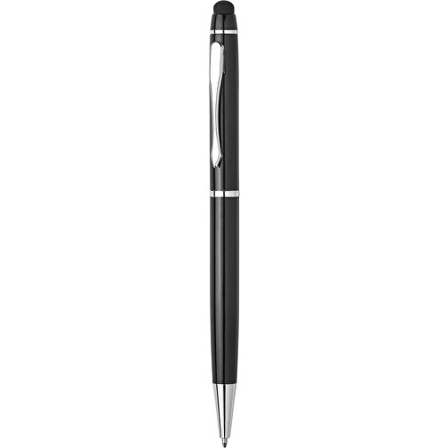 Eduar , schwarz, Aluminium, 17,00cm x 2,20cm x 2,70cm (Länge x Höhe x Breite), Bild 1
