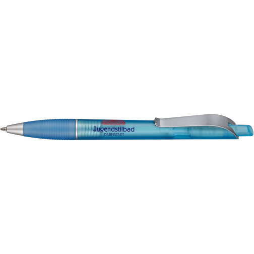 Kugelschreiber Bond Frozen , Ritter-Pen, karibik-blau, ABS-Kunststoff, 14,30cm (Länge), Bild 3