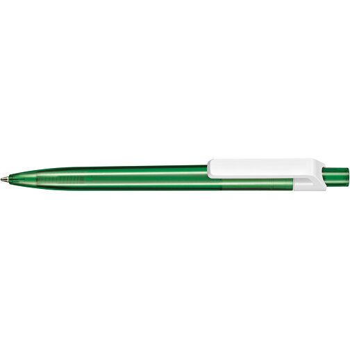Kugelschreiber Insider Transparent S , Ritter-Pen, limonen-grün, ABS-Kunststoff, 14,20cm (Länge), Bild 3