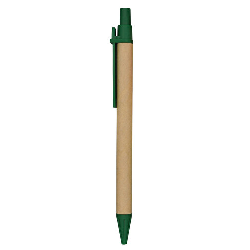 Kugelschreiber Helsinki , Promo Effects, grün, Pappe, Kunststoff, 13,80cm (Länge), Bild 2