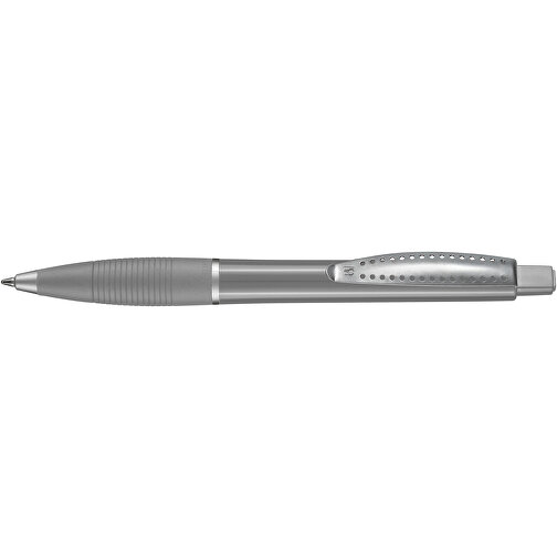 Kugelschreiber Club SI , Ritter-Pen, stein-grau, ABS-Kunststoff, 14,20cm (Länge), Bild 3