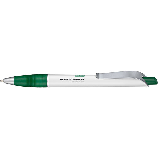 Kugelschreiber Bond , Ritter-Pen, minz-grün/weiß, ABS-Kunststoff, 14,30cm (Länge), Bild 3