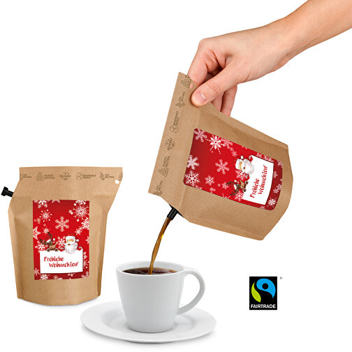 Weihnachts-Kaffee , Gemischt, 18,00cm x 0,50cm x 18,80cm (Länge x Höhe x Breite), Bild 2