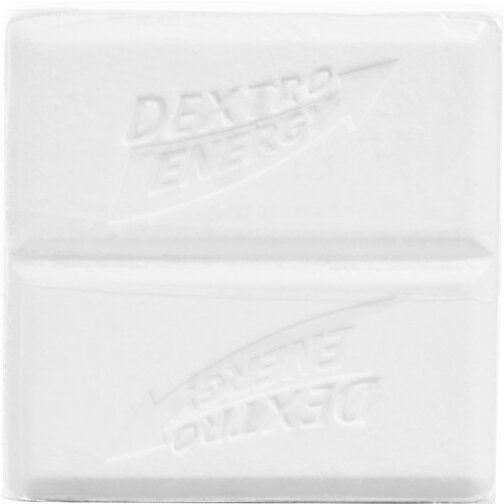 Mini Promo-Würfel , Dextro Energy, 3,55cm x 3,70cm x 3,55cm (Länge x Höhe x Breite), Bild 5