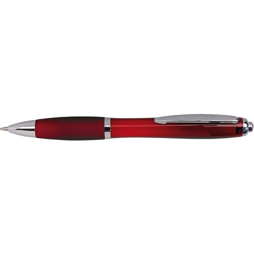 Kugelschreiber SWAY , bordeaux, Kunststoff / Stahl, 14,00cm (Länge), Bild 3