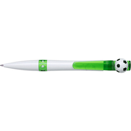 Kugelschreiber Aus Kunststoff Prem , hellgrün, Plastik, , Bild 3