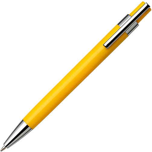 Kugelschreiber Aus Kunststoff Jarod , gelb, Plastik, Metall, , Bild 2