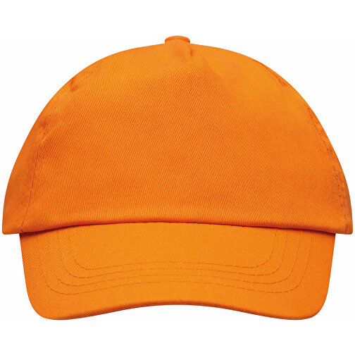 5-Panel-Cap FAVOURITE , orange, 100% Baumwolle, 180 g/m², 1,00cm (Länge), Bild 3