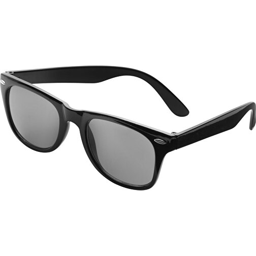 Sonnenbrille Aus Kunststoff Kenzie , schwarz, PVC, PC, 15,00cm x 4,60cm x 14,00cm (Länge x Höhe x Breite), Bild 2