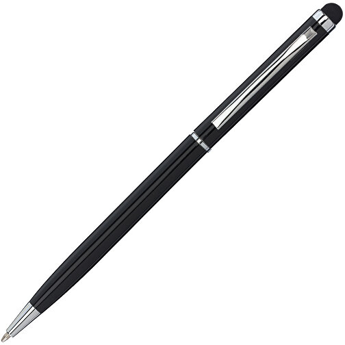 Kugelschreiber SMART TOUCH COLOUR , schwarz, Aluminium, 13,60cm (Länge), Bild 2