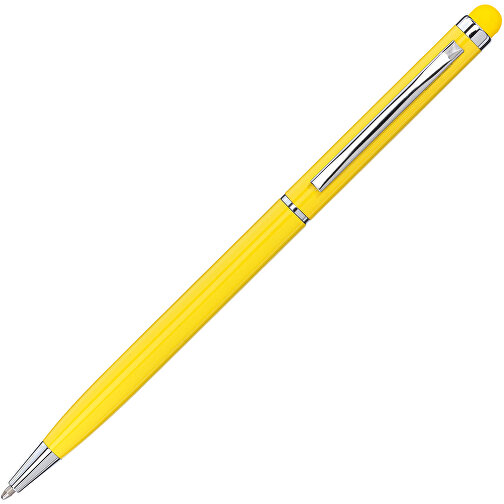 Kugelschreiber SMART TOUCH COLOUR , gelb, Aluminium, 13,60cm (Länge), Bild 2