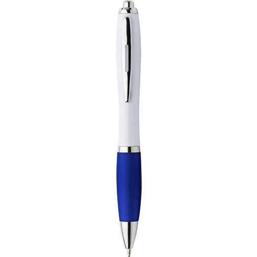 Kugelschreiber Aus Kunststoff Swansea , blau, ABS, Plastik, Metall, 14,20cm (Höhe), Bild 1