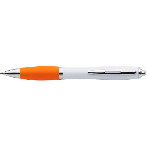 Kugelschreiber Aus Kunststoff Swansea , orange, ABS, Plastik, Metall, 14,20cm (Höhe), Bild 3
