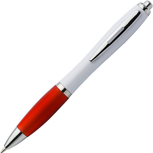 Kugelschreiber Aus Kunststoff Swansea , rot, ABS, Plastik, Metall, 14,20cm (Höhe), Bild 2