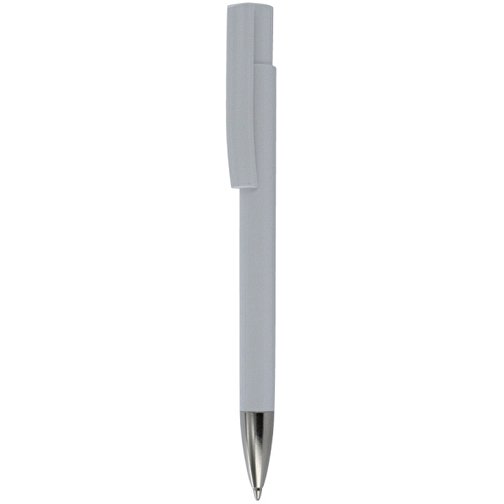 Kugelschreiber STRATOS , Ritter-Pen, weiß, ABS-Kunststoff, 14,50cm (Länge), Bild 1