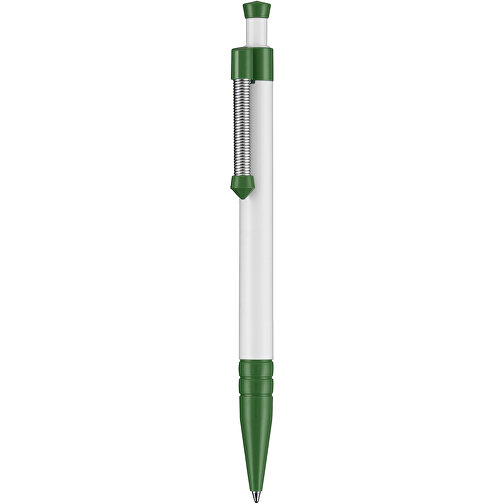 Kugelschreiber SPRING , Ritter-Pen, minz-grün/weiß, ABS-Kunststoff, 14,10cm (Länge), Bild 1