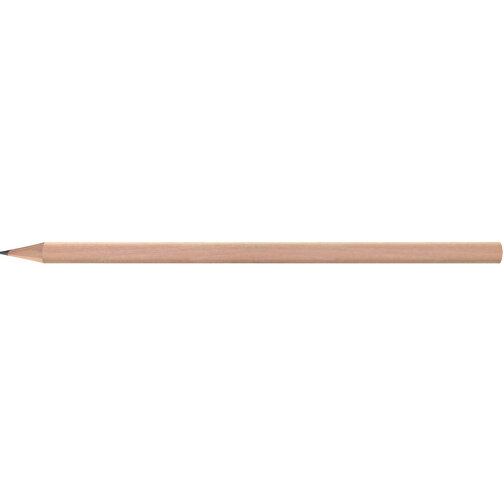 Bleistift, Natur, Rund , natur, Holz, 17,50cm x 0,70cm x 0,70cm (Länge x Höhe x Breite), Bild 3