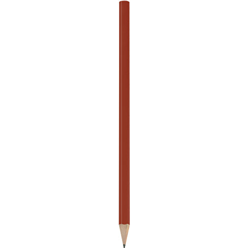 Bleistift, Lackiert, Rund , rotbraun, Holz, 17,50cm x 0,70cm x 0,70cm (Länge x Höhe x Breite), Bild 1