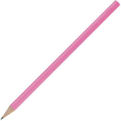 Bleistift, Lackiert, Rund , rosé, Holz, 17,50cm x 0,70cm x 0,70cm (Länge x Höhe x Breite), Bild 2