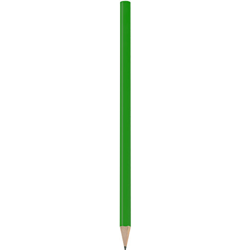 Bleistift, Lackiert, Rund , grasgrün, Holz, 17,50cm x 0,70cm x 0,70cm (Länge x Höhe x Breite), Bild 1