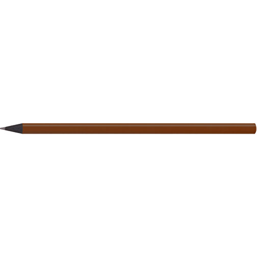 Schwarz Gefärbter Bleistift, Lackiert, Rund , braun, Holz, 17,50cm x 0,70cm x 0,70cm (Länge x Höhe x Breite), Bild 3