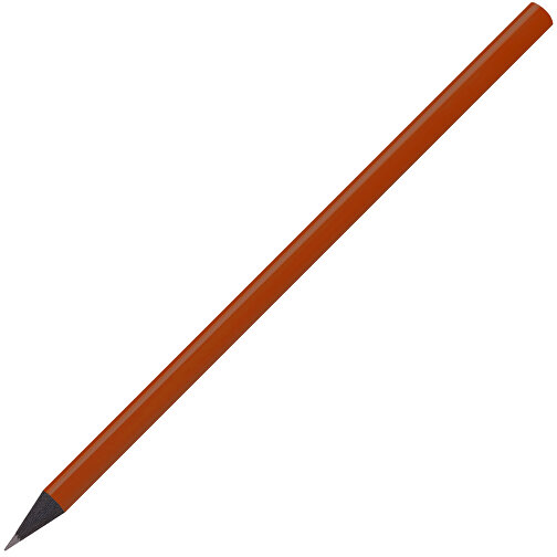 Schwarz Gefärbter Bleistift, Lackiert, Rund , rotbraun, Holz, 17,50cm x 0,70cm x 0,70cm (Länge x Höhe x Breite), Bild 2