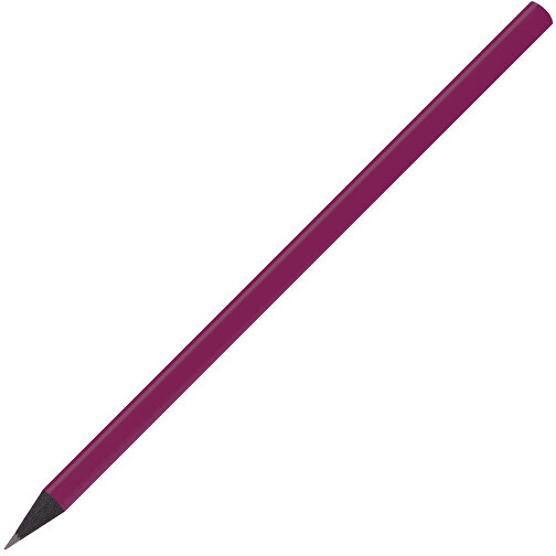 Schwarz Gefärbter Bleistift, Lackiert, Rund , brombeere, Holz, 17,50cm x 0,70cm x 0,70cm (Länge x Höhe x Breite), Bild 2