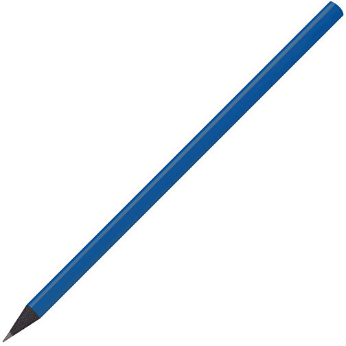 Schwarz Gefärbter Bleistift, Lackiert, Rund , dunkelblau, Holz, 17,50cm x 0,70cm x 0,70cm (Länge x Höhe x Breite), Bild 2
