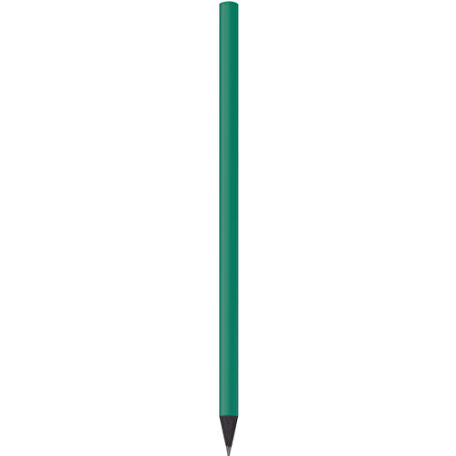 Schwarz Gefärbter Bleistift, Lackiert, Rund , grün, Holz, 17,50cm x 0,70cm x 0,70cm (Länge x Höhe x Breite), Bild 1