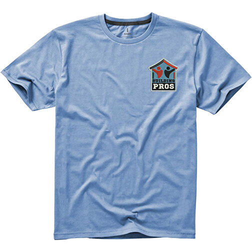 Nanaimo T-Shirt Für Herren , hellblau, Single jersey Strick 100% BCI Baumwolle, 160 g/m2, S, , Bild 4