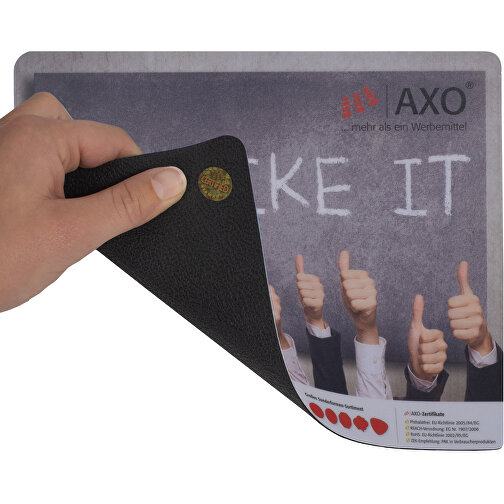 AXOPAD® skriveunderlag AXOTop 500, 42 x 29,7 cm rektangulært, 1 mm tykt, Billede 2