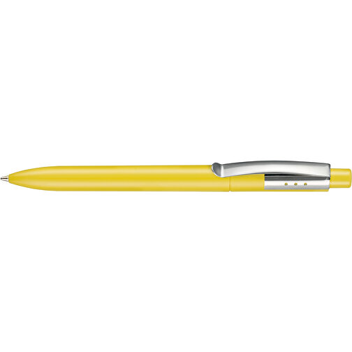 Kugelschreiber ELEGANCE , Ritter-Pen, zitronen-gelb, ABS, Metall, 14,40cm (Länge), Bild 3