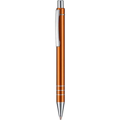 Kugelschreiber GLANCE , Ritter-Pen, orange, Metall, 13,30cm (Länge), Bild 1