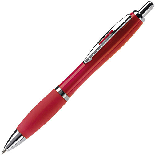Kugelschreiber Hawaï Hardcolour , rot, ABS & Metall, 14,00cm (Länge), Bild 2