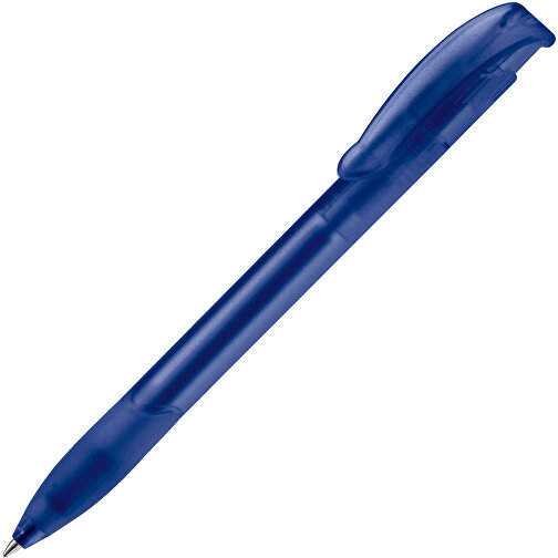 Kugelschreiber Apollo Frosty , gefrostet blau, ABS, 14,70cm (Länge), Bild 2