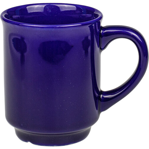 Glühweinbecher , kobaltblau, Keramik, 9,30cm (Höhe), Bild 1
