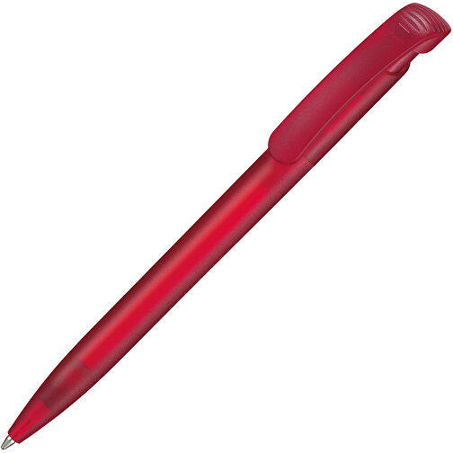 Kugelschreiber CLEAR FROZEN , Ritter-Pen, feuer-rot, ABS-Kunststoff, 14,80cm (Länge), Bild 2
