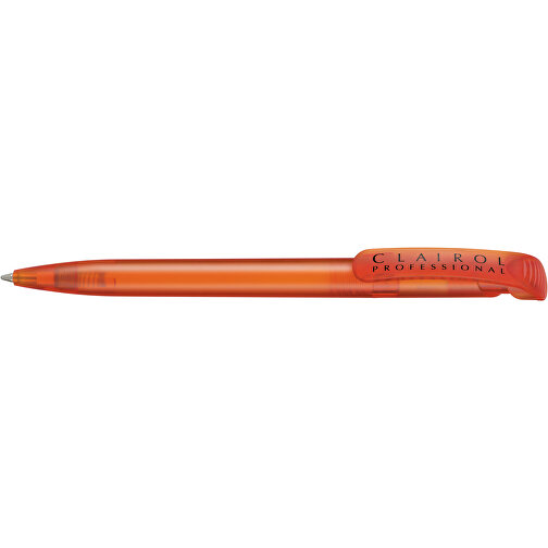 Kugelschreiber CLEAR FROZEN , Ritter-Pen, flamingo, ABS-Kunststoff, 14,80cm (Länge), Bild 3
