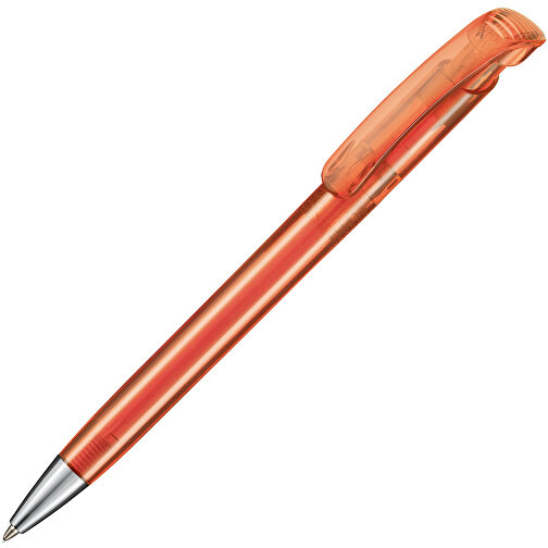 Kugelschreiber BONITA TRANSPARENT , Ritter-Pen, flamingo, ABS-Kunststoff, 14,80cm (Länge), Bild 2
