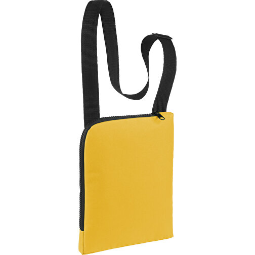 Event-Tasche BASIC , Halfar, gelb, Polyester 600d, 2,00cm x 33,00cm x 25,00cm (Länge x Höhe x Breite), Bild 1