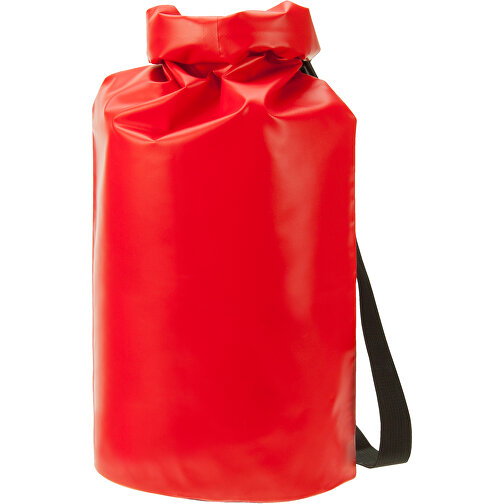 Drybag SPLASH , Halfar, rot, Plane, 15,00cm x 51,00cm x 23,00cm (Länge x Höhe x Breite), Bild 1