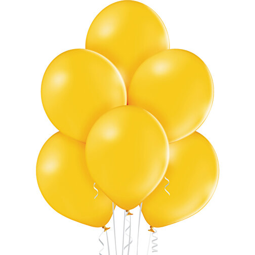 Luftballon 100-110cm Umfang , ocker, Naturlatex, 33,00cm x 36,00cm x 33,00cm (Länge x Höhe x Breite), Bild 2
