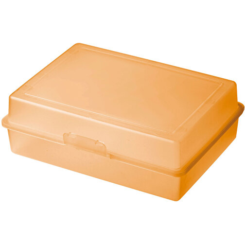 Vorratsdose 'Picknick' , trend-orange PP, Kunststoff, 15,70cm x 7,10cm x 21,20cm (Länge x Höhe x Breite), Bild 1